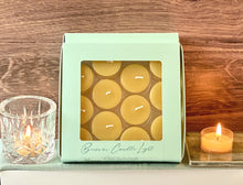 Load image into Gallery viewer, BEESWAX TEA LIGHTS
